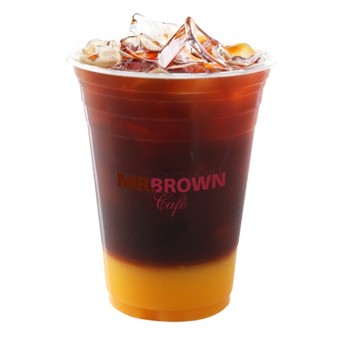 （圖二）伯朗咖啡館夏季新品「沁夏雙果黑咖啡」，嘗鮮價100元／杯。（圖片提供／伯朗咖啡館）