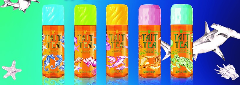 （圖一）「海洋限量版TAIT TEA」全省統一超商7-11獨家販售，售價49元／單罐。（圖片提供／德記洋行）