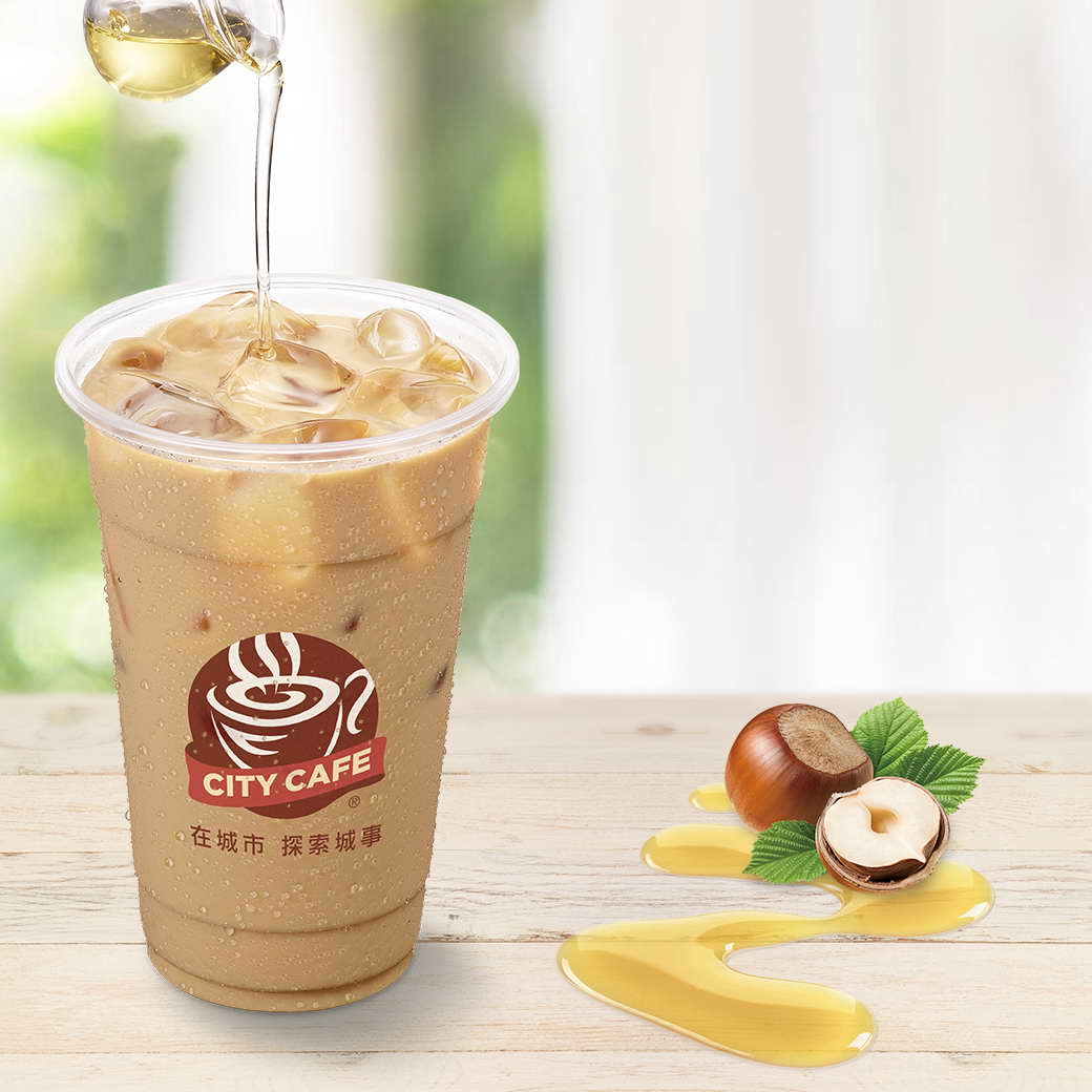 7-ELEVEN推出「CITY CAFE冰黃金榛果拿鐵」，售價60元 (1)
