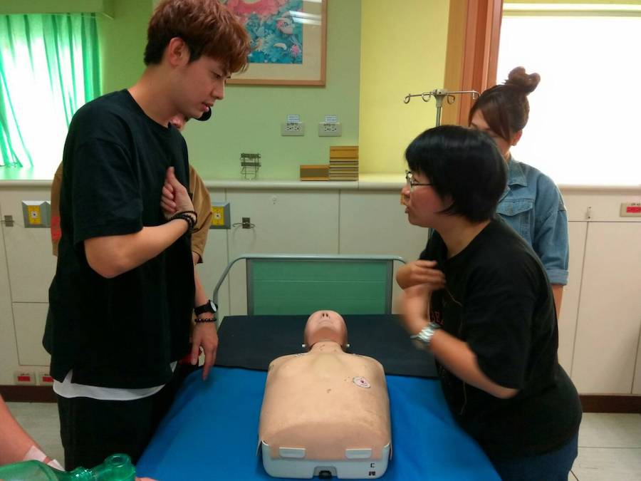 Teddy學習CPR
