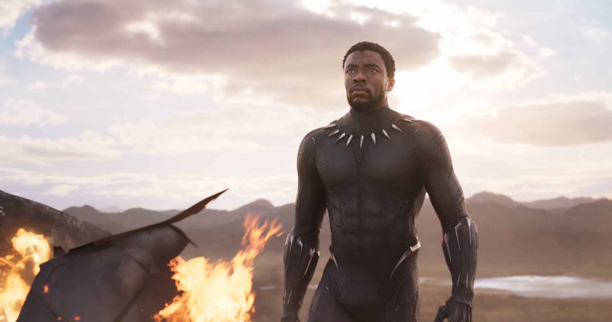 Marvel Studios' BLACK PANTHER..T'Challa/Black Panther (Chadwick Boseman)..Ph: Film Frame..©Marvel Studios 2018