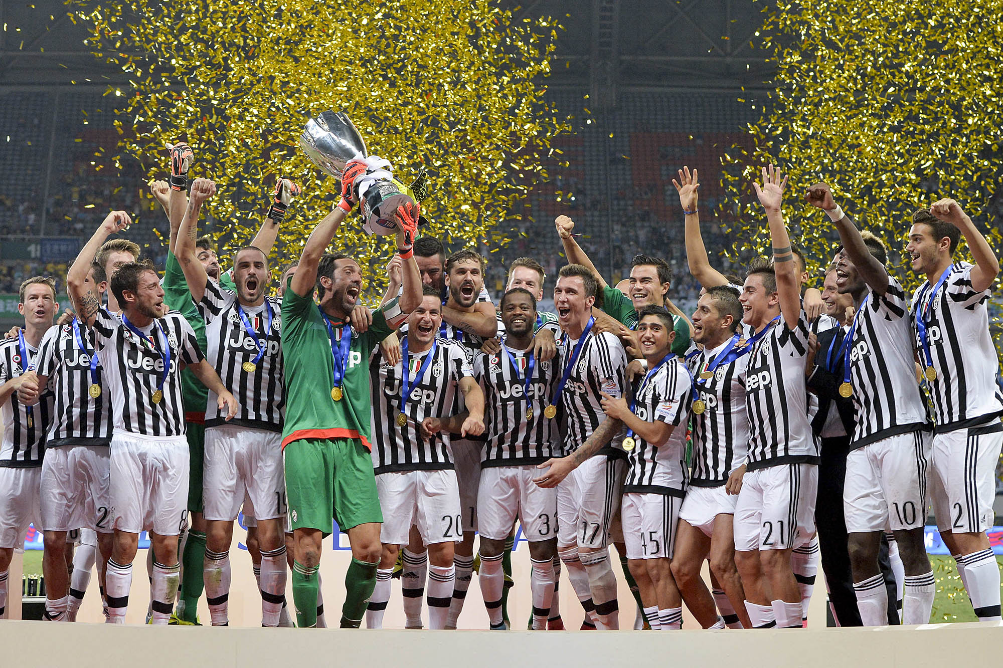 Juventus vs Lazio - Supercoppa Italiana 2015