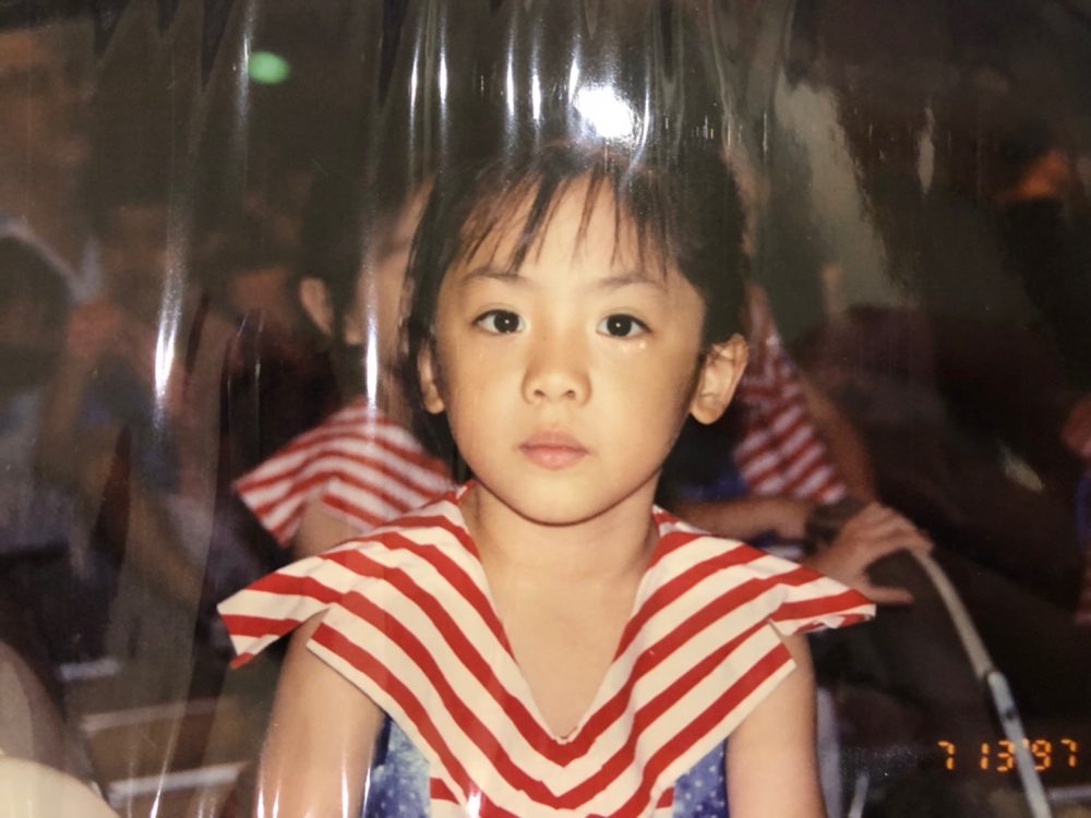 黃瀞瑩小時候很可愛。（圖片提供：17Media）