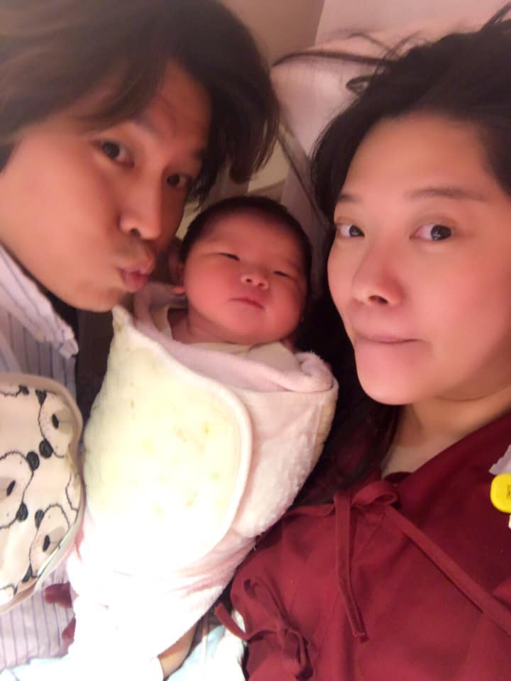 Mei（右）、阿弟喜迎第3胎。（取材臉書）