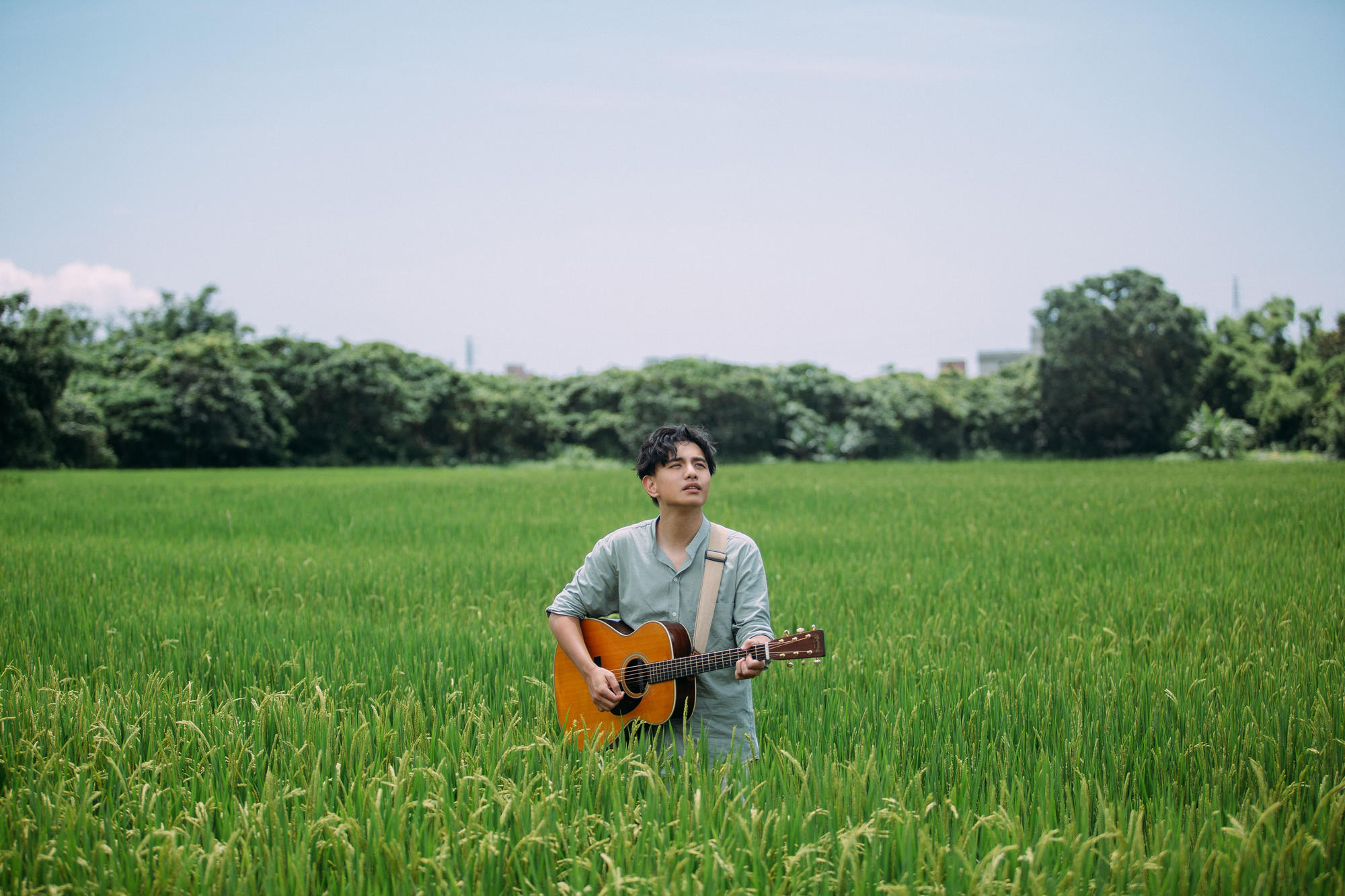 楊肅浩推出首張專輯《噶瑪蘭的風吹》。（典選音樂提供）