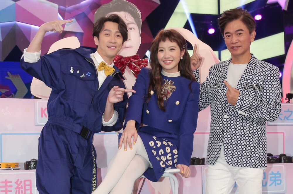 吳宗憲（右起）、Lulu、陳漢典以《綜藝大熱門》入圍綜藝節目主持人獎。（資料照片）