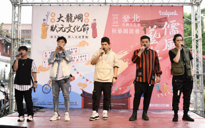 109年臺灣原創流行音樂大獎27日在台北華山文創園區舉辦音樂分享會。（新視紀整合行銷提供）