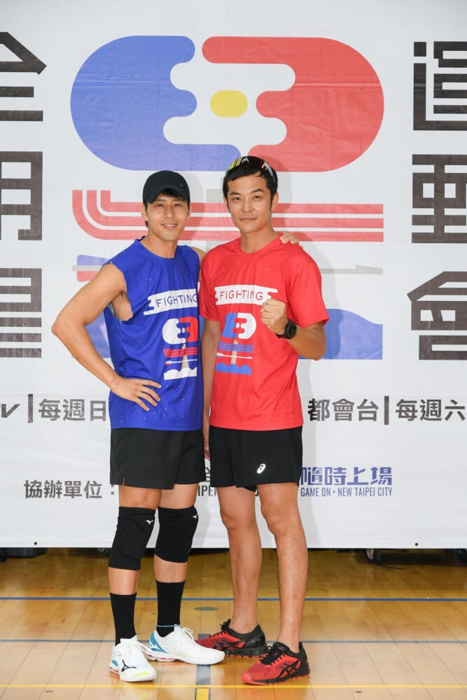 胡宇威（左）、姚元浩為兩隊隊長。（三立提供）