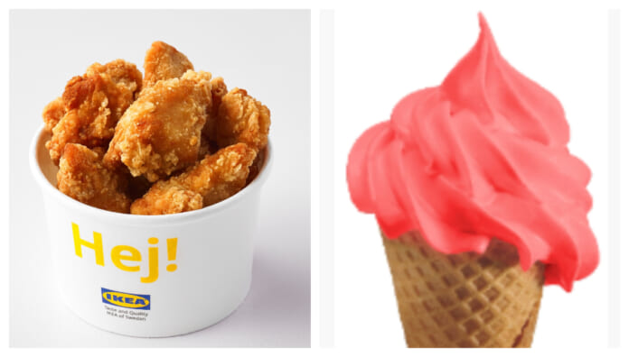 IKEA於6月1日起，期間限定販售鹽酥雞與海鹽西瓜霜淇淋等美食。（IKEA提供）