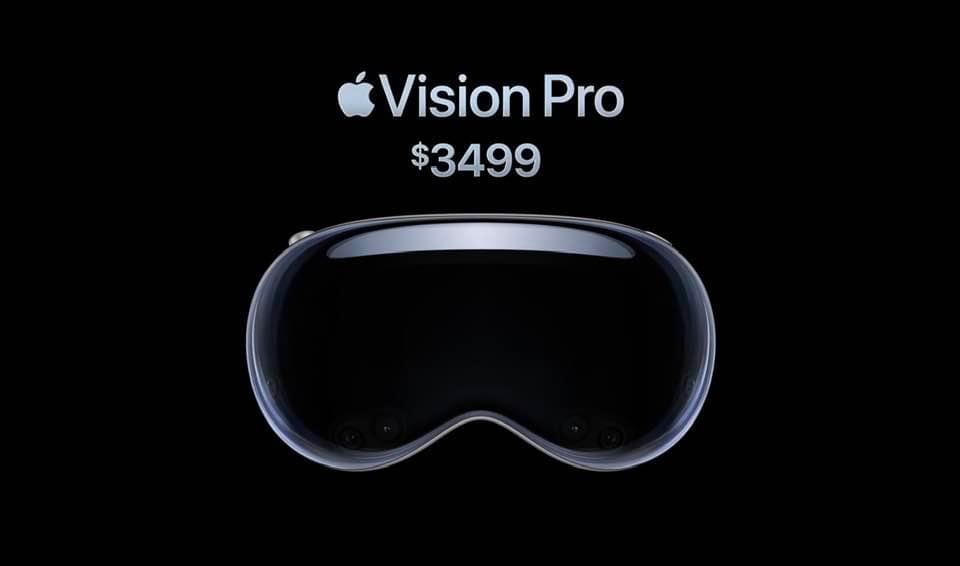 Apple Vision Pro定價超過台幣10萬元。（截自APPLE YouTube影片）