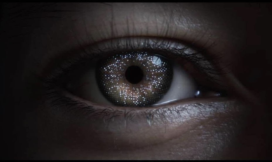 Apple Vision Pro利用瞳孔解鎖技術提高安全性。（截自APPLE YouTube)）