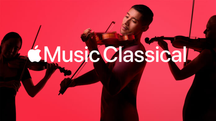 台灣的樂迷現在可以享受專為古典音樂打造的獨立 App「Apple Music 古典樂」。（Apple提供／古明弘台北傳真）