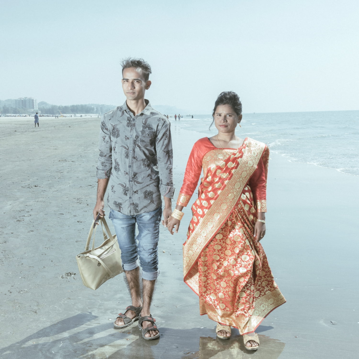 斯梅爾·費爾杜斯鏡頭下的孟加拉科克斯巴扎的海灘文化。（​​徠卡提供／古明弘台北傳真）