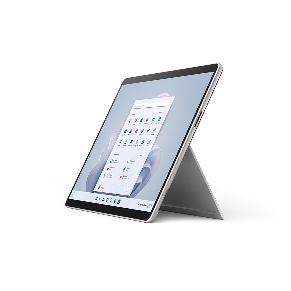 蝦皮購物「3C與筆電開學季」Microsoft Surface Pro 9， 專案價疊加優惠券，最低只要2萬7870元。（蝦皮購物提供／古明弘台北傳真）