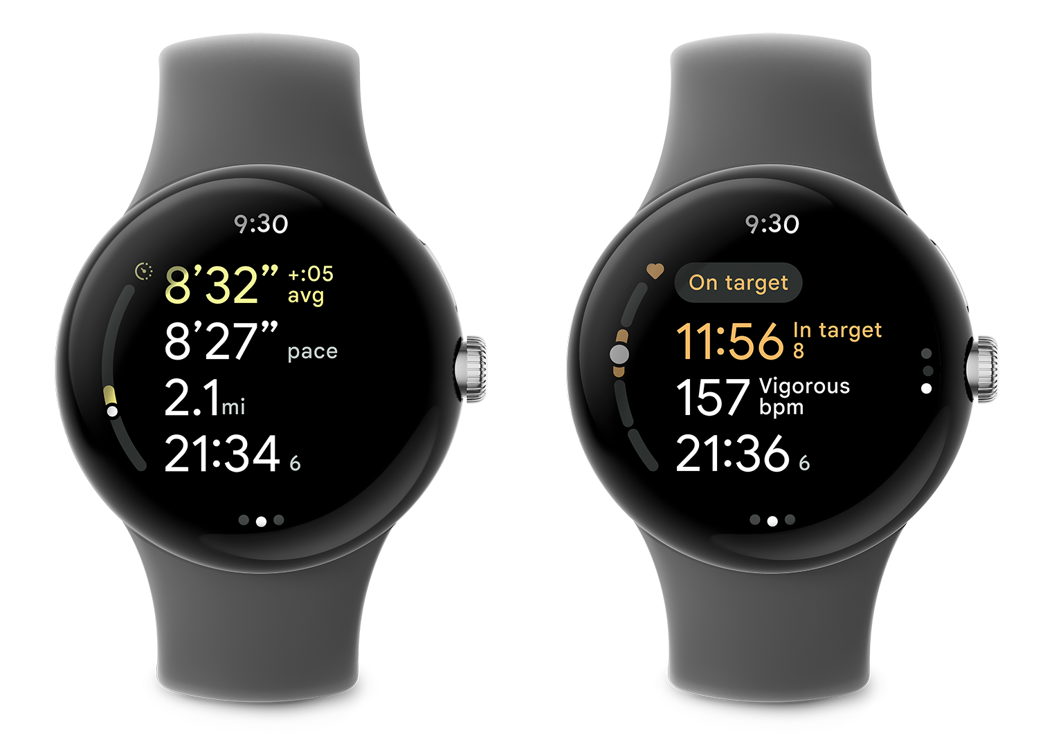 第一代Pixel Watch擴大支援更多便利功能，幫助使用者提升運動表現。（Google提供／古明弘台北傳真）